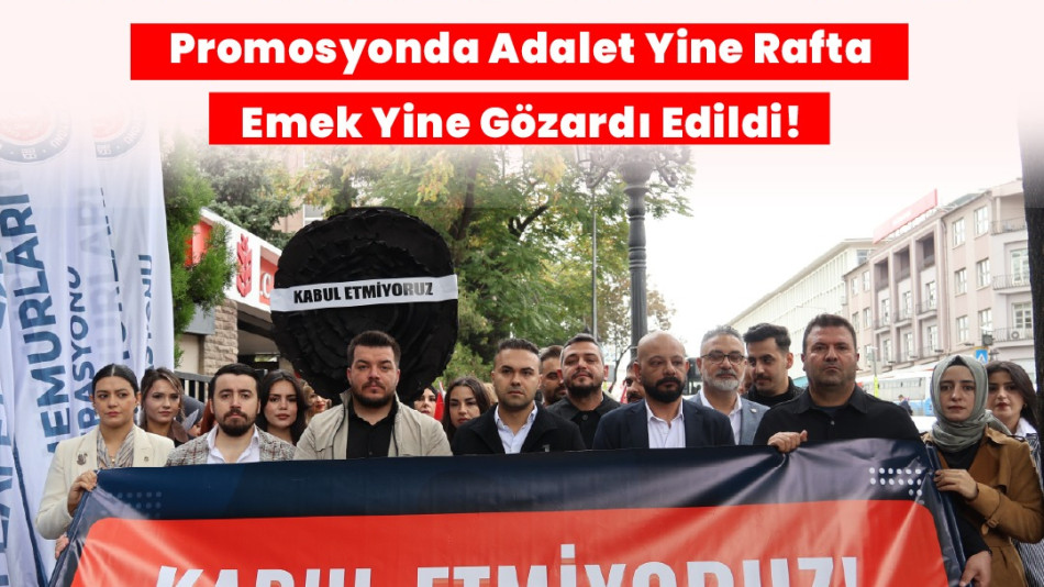 GENÇ SAĞLIK SENDİKASI’NDAN ZİRAAT BANKASI ÖNÜNDE PROMOSYON TEPKİSİ